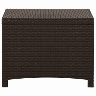 Tuinbox 60x54x41 cm PP rattan bruin 4