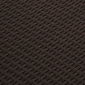 Tuinbox 60x54x41 cm PP rattan bruin 6