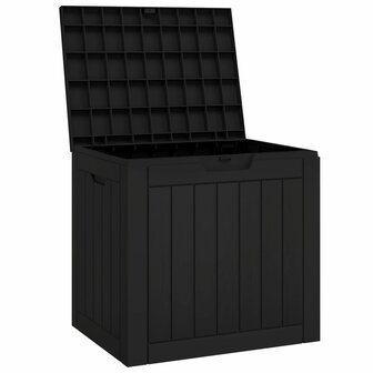 Tuinbox 55,5x43x53 cm polypropeen zwart 4