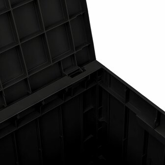 Tuinbox 55,5x43x53 cm polypropeen zwart 8