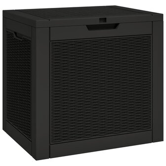 Tuinbox 55,5x43x53 cm polypropeen zwart 2
