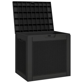 Tuinbox 55,5x43x53 cm polypropeen zwart 4