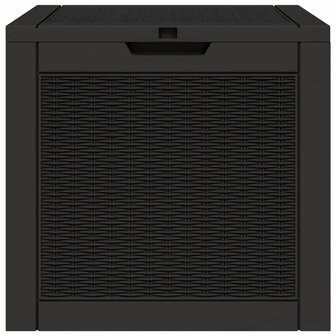Tuinbox 55,5x43x53 cm polypropeen zwart 5
