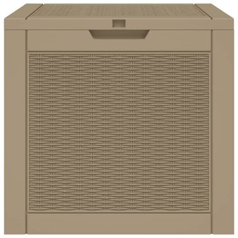 Tuinbox 55,5x43x53 cm polypropeen lichtbruin 5