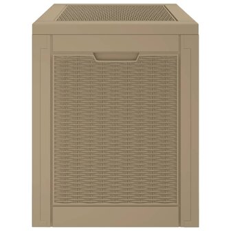 Tuinbox 55,5x43x53 cm polypropeen lichtbruin 6