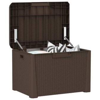 Tuinbox 125 L polypropeen bruin 4