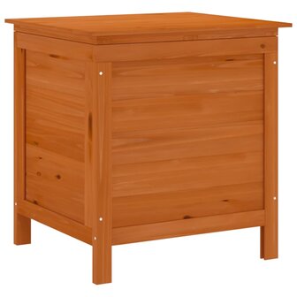 Tuinbox 50x49x56,5 cm massief vurenhout bruin 2