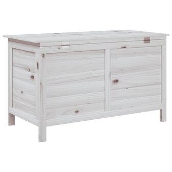 Tuinbox 99x49,5x58,5 cm massief vurenhout wit 6