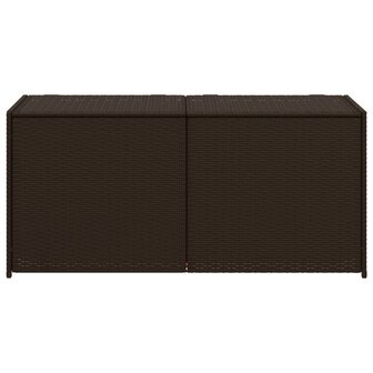 Tuinbox 283 L poly rattan bruin 4