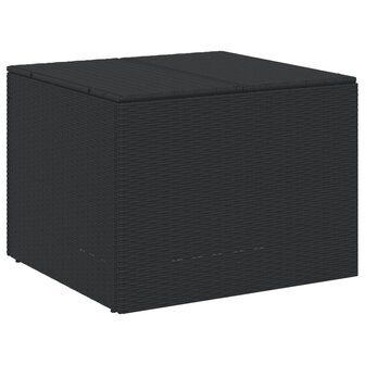 Tuinbox 291 L poly rattan zwart 2