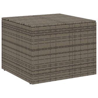 Tuinbox 291 L poly rattan grijs 2