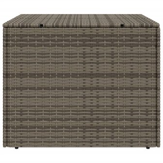 Tuinbox 291 L poly rattan grijs 5