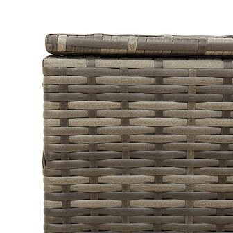 Tuinbox 291 L poly rattan grijs 9