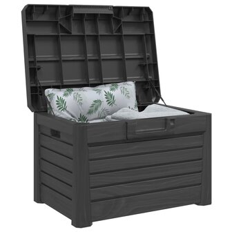 Kussenbox 73x50,5x46,5 cm polypropeen antracietkleurig 4