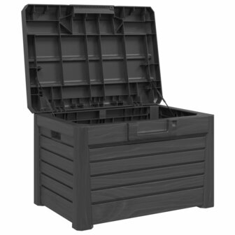 Kussenbox 73x50,5x46,5 cm polypropeen antracietkleurig 8
