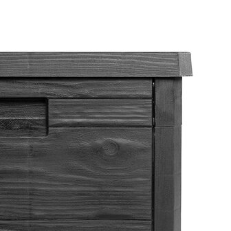 Kussenbox 77,5x44,5x53 cm polypropeen antracietkleurig 9