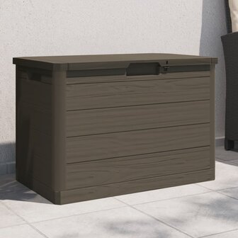 Kussenbox 77,5x44,5x53 cm polypropeen bruin 1