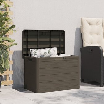 Kussenbox 77,5x44,5x53 cm polypropeen bruin 3