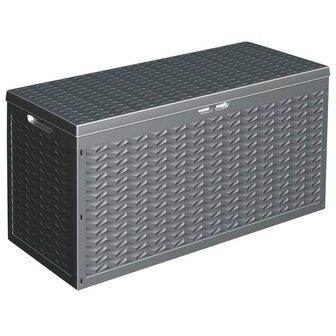 ProGarden Tuinbox met handgreep 300 L grijs 1