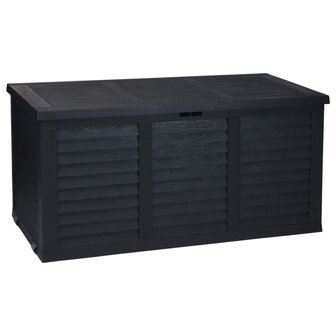 ProGarden Tuinbox met wielen 300 L donkergrijs 2