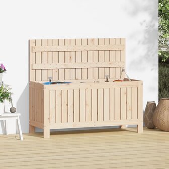 Tuinbox 108x42,5x54 cm massief grenenhout 1