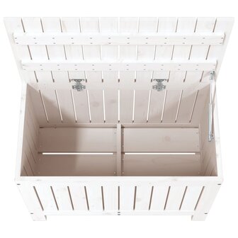 Tuinbox 76x42,5x54 cm massief grenenhout wit 8