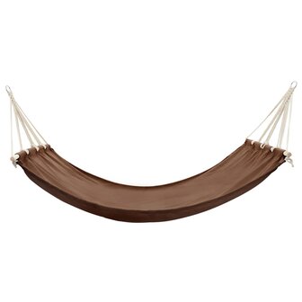 Hangmat 210 x 150 cm (bruin) 2