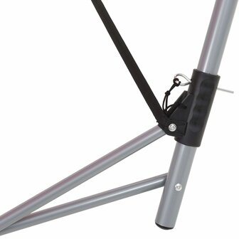 Hangmat met inklapbare standaard rood 7