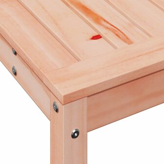 Oppottafel met schap 82,5x35x75 cm massief douglashout 8