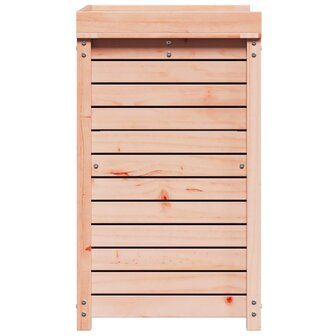 Oppottafel met schappen 82,5x50x86,5 cm massief douglashout 6