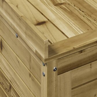 Oppottafel met schappen 82,5x50x86,5 cm ge&iuml;mpregneerd hout 8