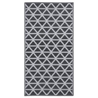 Buitenkleed ARAKIL 80x150 cm PP zwart 2