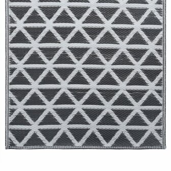 Buitenkleed ARAKIL 80x150 cm PP zwart 5