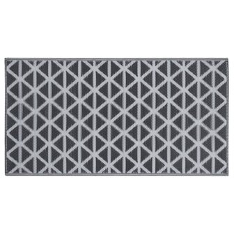 Buitenkleed ARAKIL 120x180 cm PP zwart 3