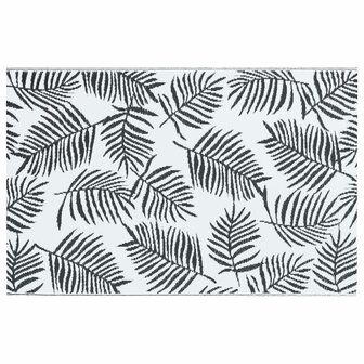 Buitenkleed ARAKIL 80x150 cm PP wit en zwart 3