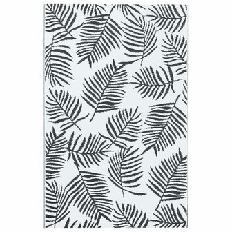 Buitenkleed ARAKIL 160x230 cm PP wit en zwart 2
