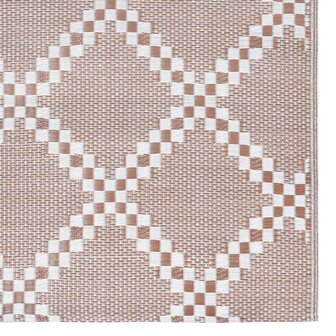 Buitenkleed ARAKIL 80x150 cm PP bruin 5