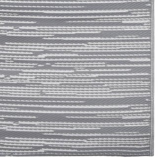 Buitenkleed ARAKIL 80x150 cm PP grijs 5