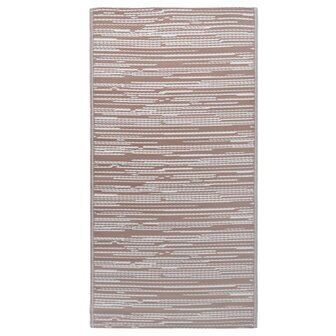 Buitenkleed ARAKIL 80x150 cm PP bruin 2