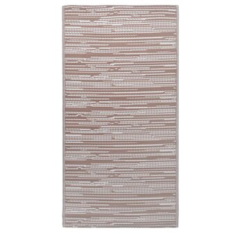 Buitenkleed ARAKIL 120x180 cm PP bruin 2