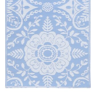 Buitenkleed ARAKIL 80x150 cm PP babyblauw 4