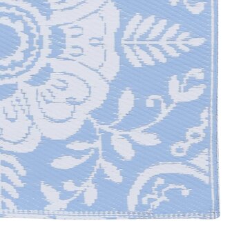 Buitenkleed ARAKIL 80x150 cm PP babyblauw 5