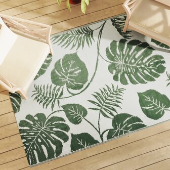 Buitenkleed ARAKIL 140x200 cm polypropeen groen 1