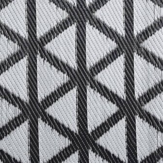 Buitenkleed ARAKIL 80x250 cm polypropeen zwart 5