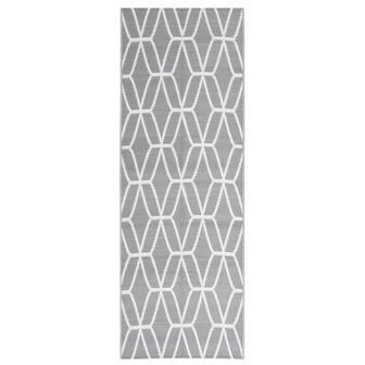 Buitenkleed ARAKIL 80x250 cm polypropeen grijs 2