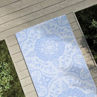 Buitenkleed ARAKIL 80x250 cm polypropeen babyblauw 1