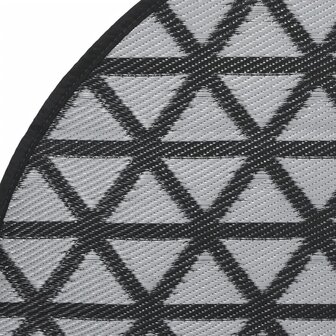 Buitenkleed ARAKIL &Oslash;120 cm polypropeen zwart 4