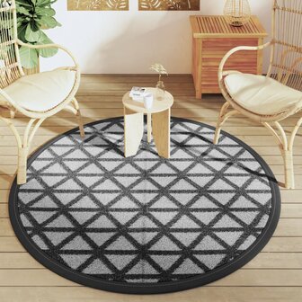 Buitenkleed ARAKIL &Oslash;160 cm polypropeen zwart 3