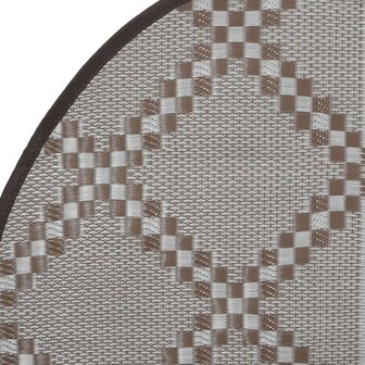 Buitenkleed ARAKIL &Oslash; 120 cm polypropeen bruin 5