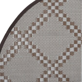 Buitenkleed ARAKIL &Oslash;160 cm polypropeen bruin 5